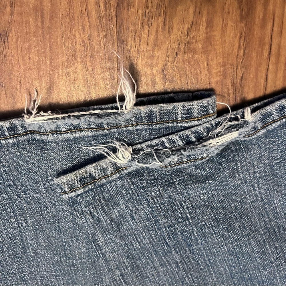 Levi’s 515 bootcut jeans 12 short 2000’s - Picture 7 of 8
